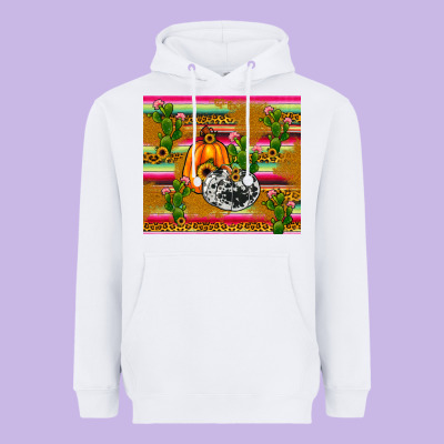 Pumpkin Heavyweight Hoodie Designed By Jahusdesignshop