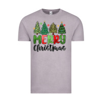 Vintage Zinc merry christmas trees Vintage Tee - MaliasSmallBusiness