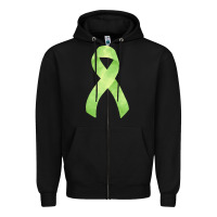 Black non hodgkin lymphoma cancer ribbon fa element Zipper Hoodie - FaDigitalArtStudio