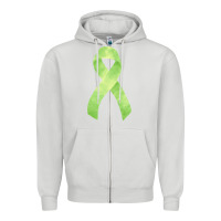 Dove Grey non hodgkin lymphoma cancer ribbon fa element Zipper Hoodie - FaDigitalArtStudio