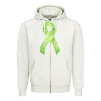 Oatmeal Heather non hodgkin lymphoma cancer ribbon fa element Zipper Hoodie - FaDigitalArtStudio