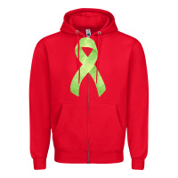 Non Hodgkin Lymphoma Cancer Ribbon Fa Element Zipper Hoodie | Teevron
