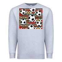 Heather Grey western soccer Premium Sweatshirt - AdoDesignShop