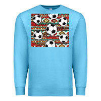 Ocean Blue western soccer Premium Sweatshirt - AdoDesignShop