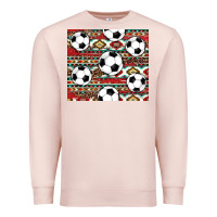 Pale Pink western soccer Premium Sweatshirt - AdoDesignShop