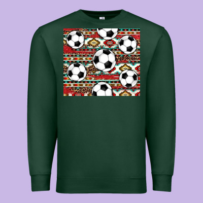 Western Soccer Premium Sweatshirt Designed By Adodesignshop