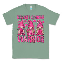 Sage Breast Cancer Warrior Gnomes Classic Tee - texasbilliewilder