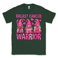 Sports Green Breast Cancer Warrior Gnomes Classic Tee - texasbilliewilder
