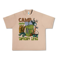 Burro camp more worry less Urban Heavy Tee - texasbilliewilder
