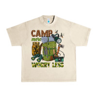Sandshell camp more worry less Urban Heavy Tee - texasbilliewilder