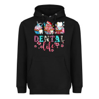 Black dental life with cupcakes Heavyweight Hoodie - AdoDesignShop