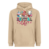 Mushroom dental life with cupcakes Heavyweight Hoodie - AdoDesignShop