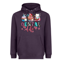 Plum dental life with cupcakes Heavyweight Hoodie - AdoDesignShop