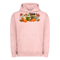 Pigment Salmon pumpkin spice Urban Hoodie - MaliasSmallBusiness