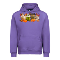 Tulip pumpkin spice Urban Hoodie - MaliasSmallBusiness