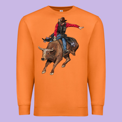 Western Cowboy Premium Sweatshirt Designed By Adodesignshop