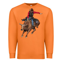 Carrot western cowboy Premium Sweatshirt - AdoDesignShop