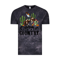 Cloud Black creepin it country rodeo Vintage Tee - MaliasSmallBusiness