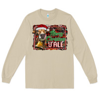 Mushroom merry christmas y'all Long Sleeve Tee - RanaPortraitStore