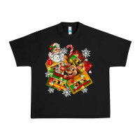 Black christmas cassette tapes Urban Heavy Tee - Zillion Design Studio