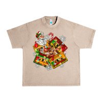 French Oak christmas cassette tapes Urban Heavy Tee - Zillion Design Studio