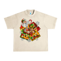 Sandshell christmas cassette tapes Urban Heavy Tee - Zillion Design Studio