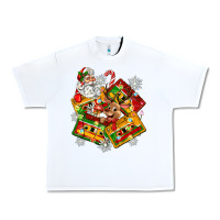 White christmas cassette tapes Urban Heavy Tee - Zillion Design Studio