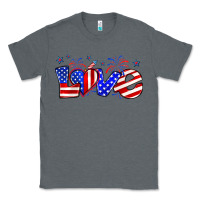 Charcoal Heather love 4th of july Classic Tee - Zillion Design Studio