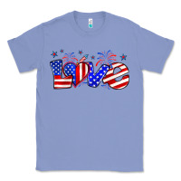 Colony Blue love 4th of july Classic Tee - Zillion Design Studio