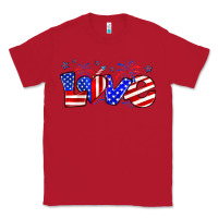 Red love 4th of july Classic Tee - Zillion Design Studio