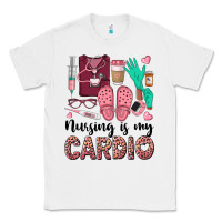 White nursing is my cardio Classic Tee - BarkalooDesign