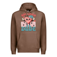 Chestnut one loved dude Premium Hoodie - MaliasSmallBusiness