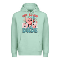 Seafoam one loved dude Premium Hoodie - MaliasSmallBusiness