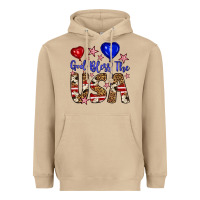 Mushroom god bless the usa Heavyweight Hoodie - Artiststas