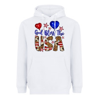 White god bless the usa Heavyweight Hoodie - Artiststas