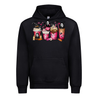 Foreset Green Scream Coffee Cups Urban Hoodie - MaliasSmallBusiness