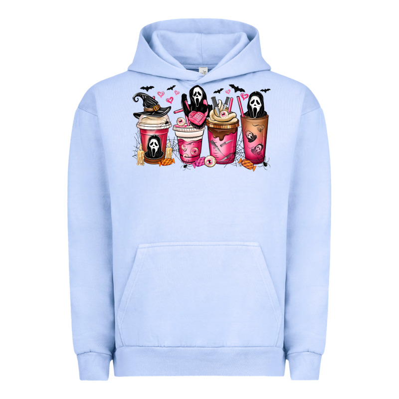 Scream Coffee Cups Urban Hoodie by MaliasSmallBusiness | Teevron