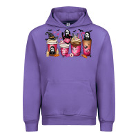 Tulip Scream Coffee Cups Urban Hoodie - MaliasSmallBusiness