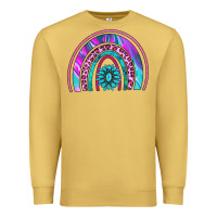 Antique Gold rainbow and gemstone Premium Sweatshirt - AdoDesignShop