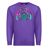 Purple rainbow and gemstone Premium Sweatshirt - AdoDesignShop