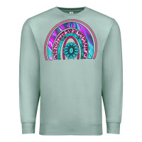 Seafoam rainbow and gemstone Premium Sweatshirt - AdoDesignShop