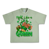 Oil Green green ribbon liver cancer afro girl sneakers Urban Heavy Tee - RanaPortraitStore