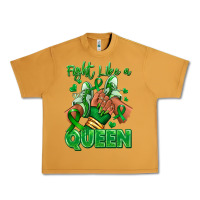 Peanut Butter green ribbon liver cancer afro girl sneakers Urban Heavy Tee - RanaPortraitStore