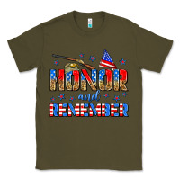 Army Green honor and remember Classic Tee - Zillion Design Studio
