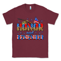 Burgundy honor and remember Classic Tee - Zillion Design Studio