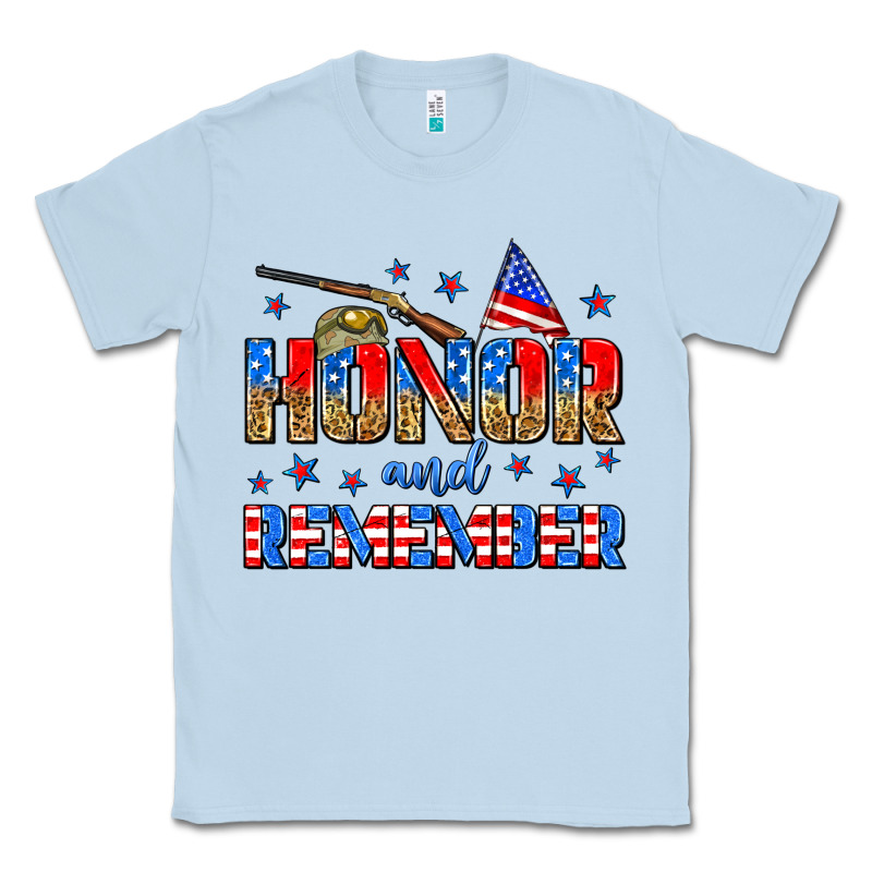 Honor And Remember Classic Tee by Zillion Design Studio | Teevron