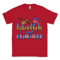 Red honor and remember Classic Tee - Zillion Design Studio