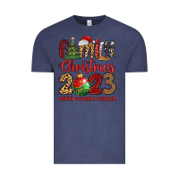 Vintage Denim family christmas 2023 making memories together Vintage Tee - MaliasSmallBusiness