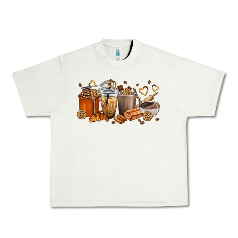 Cookie Coffee Cups Urban Heavy Tee by texasbilliewilder | Teevron