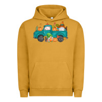 Pigment Peanut Butter fall gnomes truck Urban Hoodie - MaliasSmallBusiness